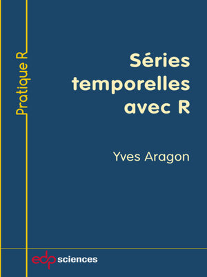 cover image of Séries temporelles avec R